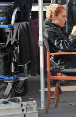 SIENNA MILLER on the Set of The Lost City of Z in Belfast 09/09/2015