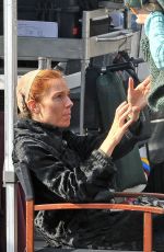 SIENNA MILLER on the Set of The Lost City of Z in Belfast 09/09/2015