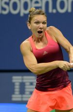 SIMONA HALEP at 2015 US Open in New York, Day 6, 09/05/2015