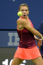 SIMONA HALEP at 2015 US Open in New York, Day 6, 09/05/2015