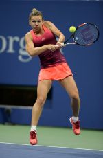 SIMONA HALEP at 2015 US Open in New York, Day 6, 09/05/2015