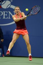 SIMONA HALEP at 2015 US Open in New York, Day 6, 09/05/2015