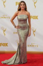 SOFIA VERGARA at 2015 Emmy Awards in Los Angeles 09/20/2015