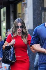 SOFIA VERGARA Out for Lunch at The Plaza Hotel in New York 09/23/2015