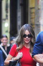 SOFIA VERGARA Out for Lunch at The Plaza Hotel in New York 09/23/2015
