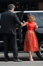 SOPHIA BUSH Arrives at Her Hotel in New York 09/29/2015