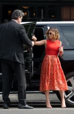 SOPHIA BUSH Arrives at Her Hotel in New York 09/29/2015
