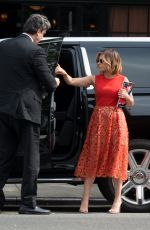 SOPHIA BUSH Arrives at Her Hotel in New York 09/29/2015