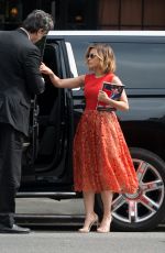 SOPHIA BUSH Arrives at Her Hotel in New York 09/29/2015
