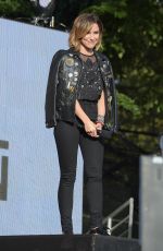 SOPHIA BUSH at 2015 Global Citizen Festival in New York 09/26/2015