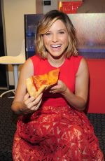 SOPHIA BUSH at NBC Studios in New York 09/29/2015