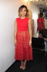 SOPHIA BUSH at NBC Studios in New York 09/29/2015