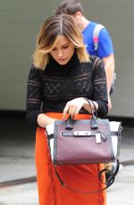 SOPHIA BUSH Lleaves a Hotel in New York 09/28/2015