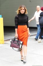 SOPHIA BUSH Lleaves a Hotel in New York 09/28/2015