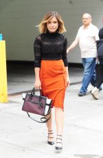SOPHIA BUSH Lleaves a Hotel in New York 09/28/2015