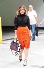 SOPHIA BUSH Lleaves a Hotel in New York 09/28/2015