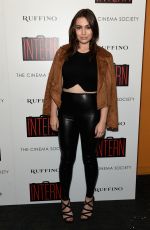 SOPHIE SIMMONS at The Intern Premiere in New York 09/21/2015