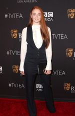 SOPHIE TURENR at 2015 Bafta Los Angeles TV Tea in Beverly Hills 09/19/2015