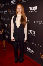 SOPHIE TURENR at 2015 Bafta Los Angeles TV Tea in Beverly Hills 09/19/2015