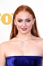 SOPHIE TURNER at 2015 Emmy Awards in Los Angeles 09/20/2015