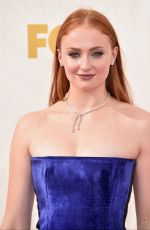 SOPHIE TURNER at 2015 Emmy Awards in Los Angeles 09/20/2015