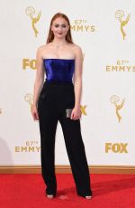 SOPHIE TURNER at 2015 Emmy Awards in Los Angeles 09/20/2015