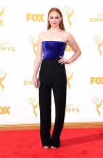 SOPHIE TURNER at 2015 Emmy Awards in Los Angeles 09/20/2015