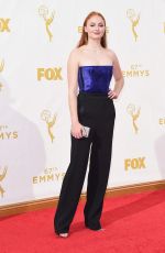 SOPHIE TURNER at 2015 Emmy Awards in Los Angeles 09/20/2015