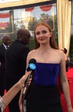 SOPHIE TURNER at 2015 Emmy Awards in Los Angeles 09/20/2015