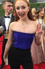 SOPHIE TURNER at 2015 Emmy Awards in Los Angeles 09/20/2015