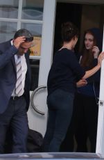 SOPHIE TURNER Heading to Airport in Montreal 08/31/2015