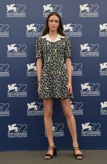 STACY MARTIN at The Childhood of a Leader Photocall at 2015 Venice Film Festival 09/05/2015