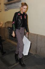 STELLA MAXWELL at Moschino Fashion Show in Milan 09/24/2015