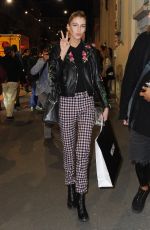 STELLA MAXWELL at Moschino Fashion Show in Milan 09/24/2015