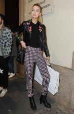 STELLA MAXWELL at Moschino Fashion Show in Milan 09/24/2015