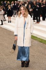 SUKI WATERHOUSE at Burberry Prorsum Fashion Show in London 09/21/2015