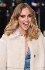 SUKI WATERHOUSE at Burberry Prorsum Fashion Show in London 09/21/2015