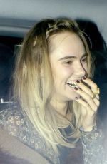 SUKI WATERHOUSE Leaves Annabel