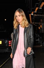 SUKI WATERHOUSE Leaves Claridge