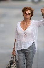 SUSAN SARADON at Jimmy Kimmel Live! in Hollywood 09/09/2015