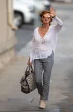 SUSAN SARADON at Jimmy Kimmel Live! in Hollywood 09/09/2015
