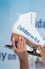 SYLVIE MEIS at Holiday on Ice Photocall in Hamburg 09/02/2015