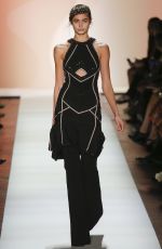 TAYLOR MARIE HILL at Herve Leger by Max Azria Fashion Show in New York 09/12/2015