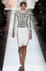 TAYLOR MARIE HILL at Herve Leger by Max Azria Fashion Show in New York 09/12/2015