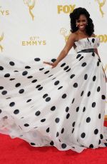 TEYONAH PARRIS at 2015 Emmy Awards in Los Angeles 09/20/2015