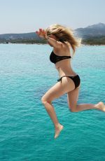 THALIA in Bikini at a Boat, Instagram Pics, July 2015
