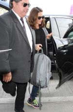 TINA FEY Arrives at Los Angeles International Airport 09/21/2015