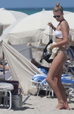 TONI GARRN in Bikini at a Beach in Miami 09/05/2015