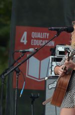 TORI KELLY at 2015 Global Citizen Festival to End Wxtreme Powerty by 2030 in New York