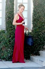 UMA THURMAN on the Set of Brits Are Coming in West Hollywood 08/30/2015